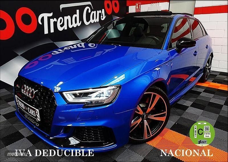 Azul Usado 2018 Audi RS3 Sportback Sport Utilitario | 50.890 € - Imagen 1/4