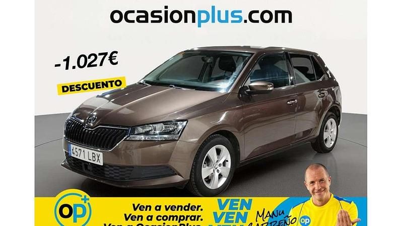 Usado Skoda Fabia 75 CV (55 kW) 2019 Marrón Utilitario