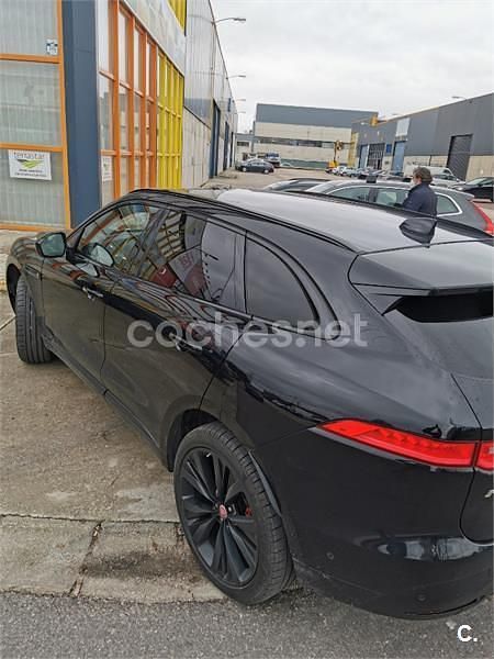 Usado Jaguar F-Pace S 300 CV (220 kW) 2016 Negro SUV