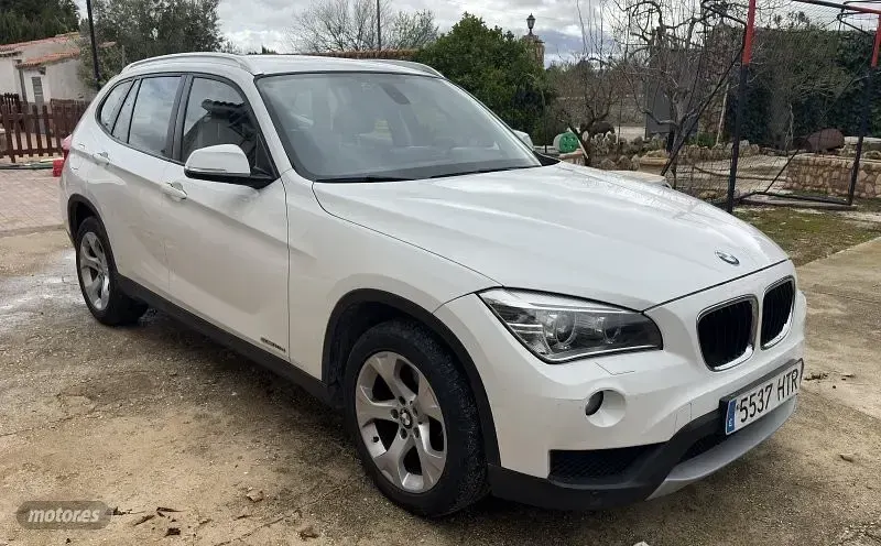 Usado BMW X1 143 CV (105 kW) 2014 Blanco SUV