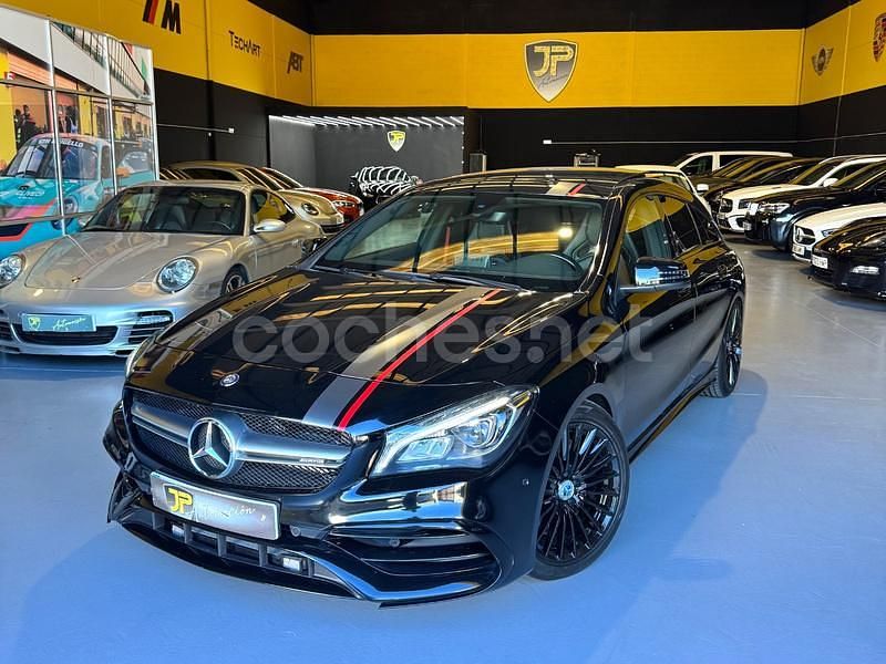 Negro Usado 2017 Mercedes CLA45 AMG Shooting Brake Familiar | 34.999 € (Precio justo) - Imagen 1/4