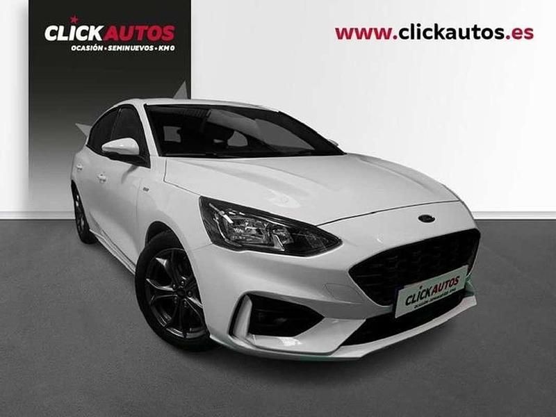 Usado Ford Focus ST-Line 125 CV (91 kW) 2022 Blanco Berlina