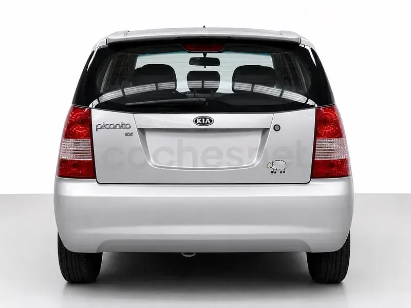 Usado Kia Picanto LX 61 CV (44 kW) 2004 Gris / plata Utilitario