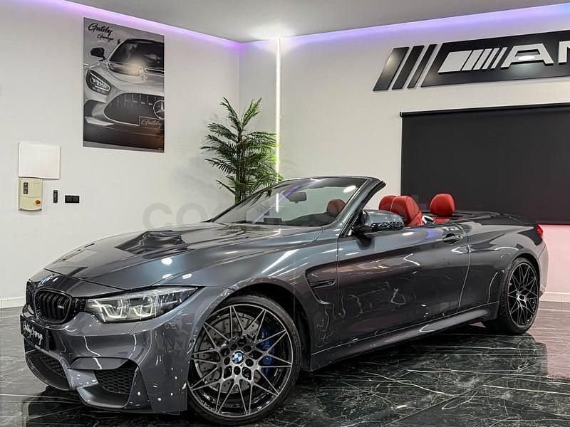 Usado BMW M4 Cabriolet Competition Edition 431 CV (317 kW) 2019 Gris / plata Descapotable
