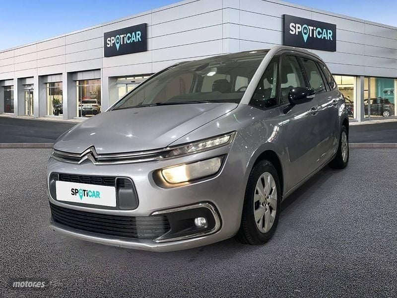 Gris Usado 2021 Citroën C4 SpaceTourer PureTech Monovolumen | 8900 € (Super precio) - Imagen 1/4