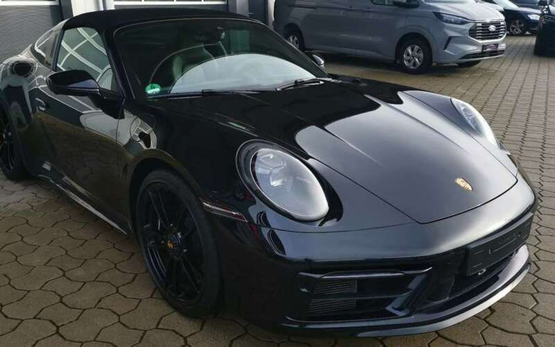 Negro Usado 2024 Porsche 911 Targa 4 Descapotable | 187.900 € - Imagen 1/4
