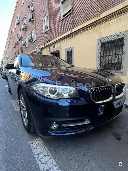 Usado BMW 520 190 CV (139 kW) 2015 Azul Familiar