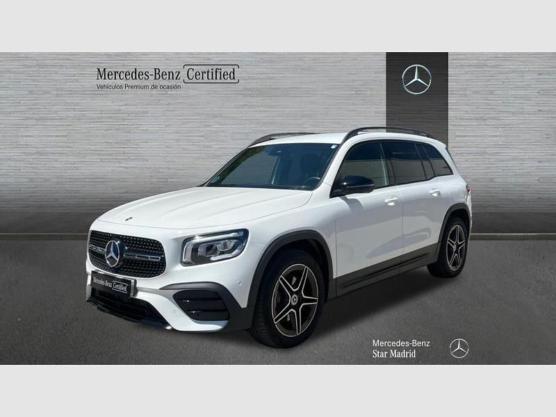 Blanco Usado 2023 Mercedes GLB200 AMG line SUV | 40.990 € (Precio justo) - Imagen 1/4
