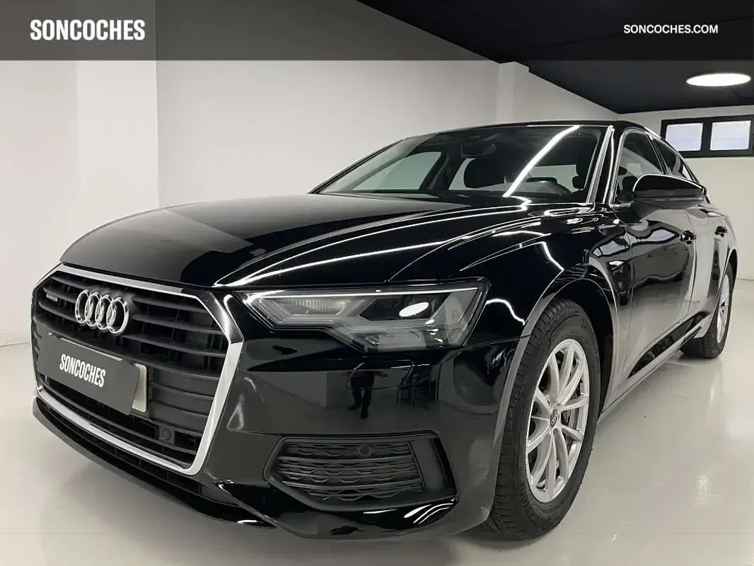 Usado Audi A6 265 CV (194 kW) 2022 Negro Berlina