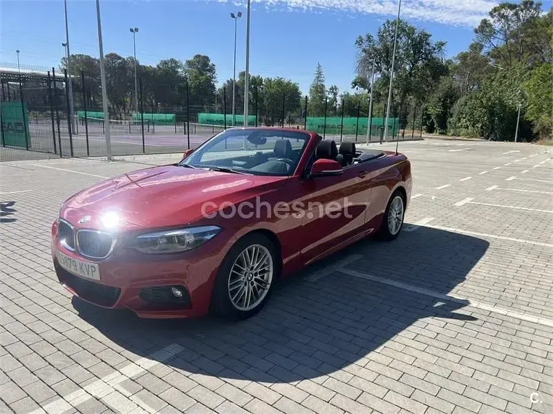 Usado BMW 218 150 CV (110 kW) 2019 Rojo Descapotable