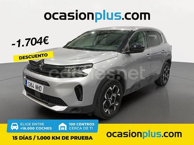 Gris / plata Usado 2024 Citroën C5 Aircross PureTech SUV | 18.750 € (Buen precio) - Imagen 1/4
