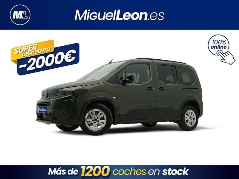 Verde Usado 2025 Peugeot Rifter Allure Monovolumen | 21.985 € (Precio justo) - Imagen 1/3