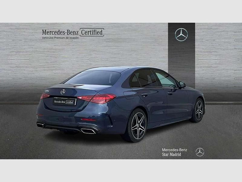Usado Mercedes C200 163 CV (119 kW) 2025 Azul Berlina