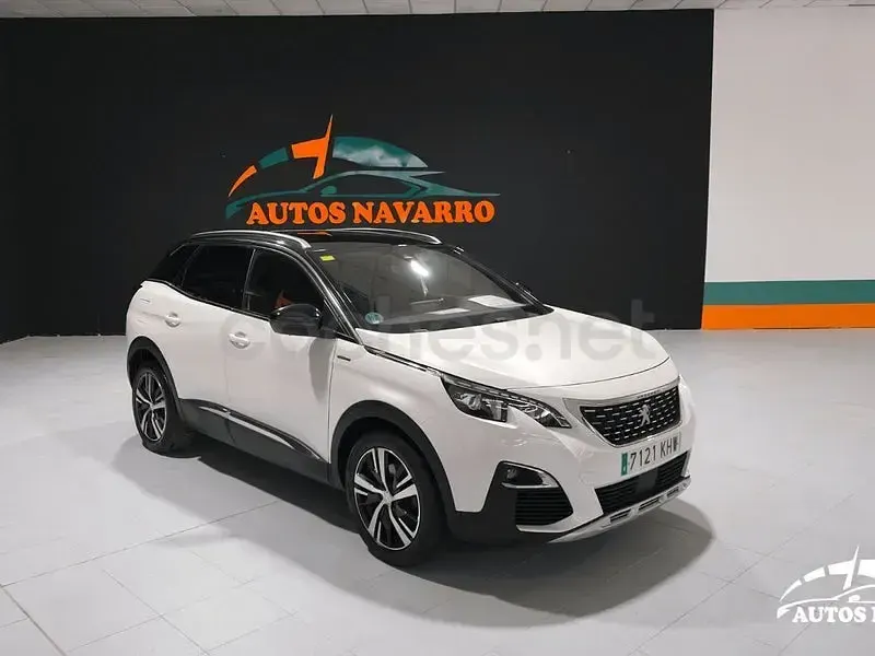 Usado Peugeot 3008 GT-line 130 CV (95 kW) 2017 Blanco SUV