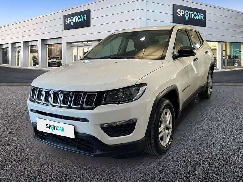 Blanco Usado 2020 Jeep Compass Sport SUV | 18.500 € (Buen precio) - Imagen 1/4