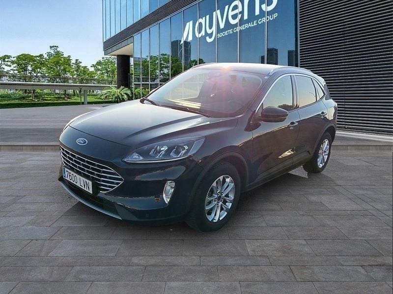 Azul Usado 2021 Ford Kuga Titanium SUV | 22.900 € (Precio justo) - Imagen 1/4