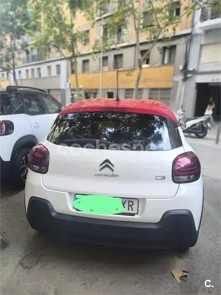 Usado Citroën C3 Shine 99 CV (72 kW) 2017 Blanco Berlina