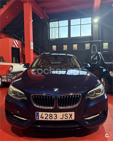 Azul Usado 2016 BMW 218 Coupe | 13.900 € (Precio justo) - Imagen 1/4