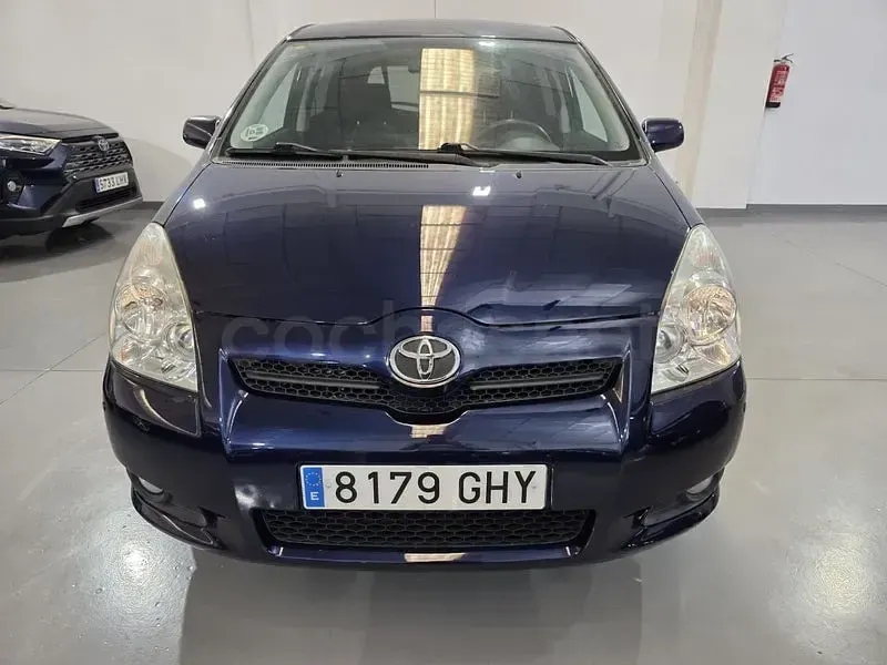 Käytetty Toyota Corolla Verso Luna 136 HP (100 kW) 2008 Sininen Tila-auto