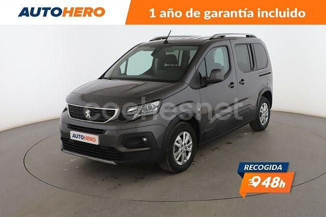 Gris / plata Usado 2021 Peugeot Rifter Allure Monovolumen | 17.799 € (Precio justo) - Imagen 1/3