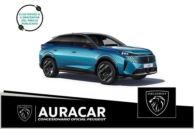 Azul Nuevo 2024 Peugeot e-3008 GT SUV | 52.300 € (Caro) - Imagen 1/4