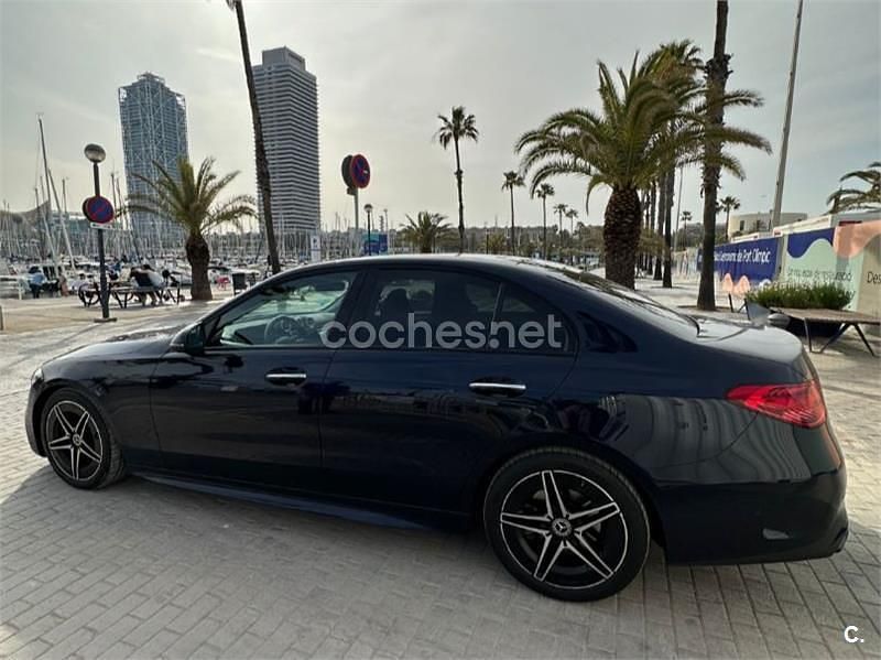 Usado Mercedes C220 200 CV (147 kW) 2021 Negro Berlina
