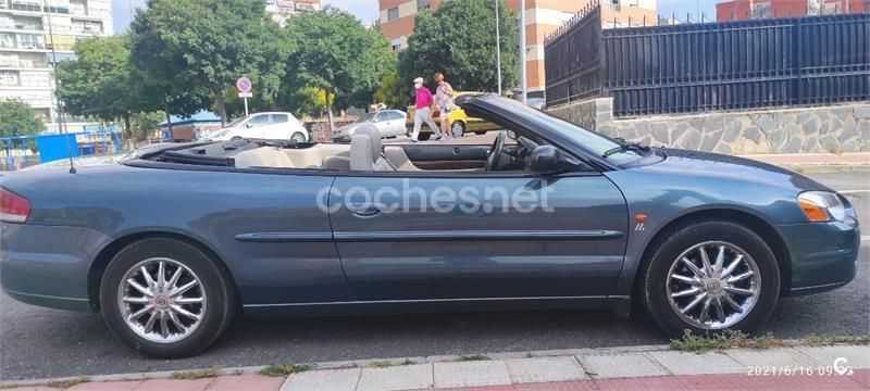 Azul Usado 2005 Chrysler Sebring Cabriolet Limited Descapotable | 10.000 € - Imagen 1/4
