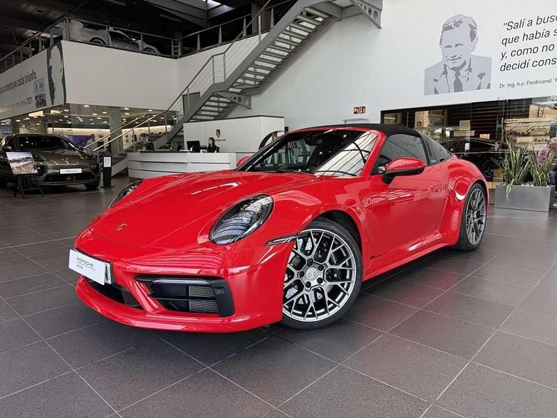 Rojo Usado 2021 Porsche 911 Targa 4S Descapotable | 182.500 € - Imagen 1/4