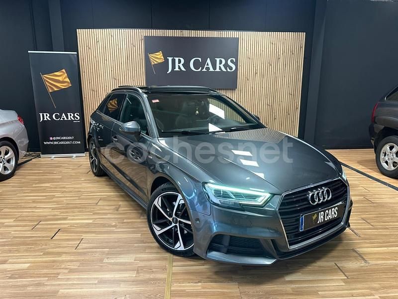 Usado Audi A3 S-Line 116 CV (85 kW) 2019 Gris / plata Berlina