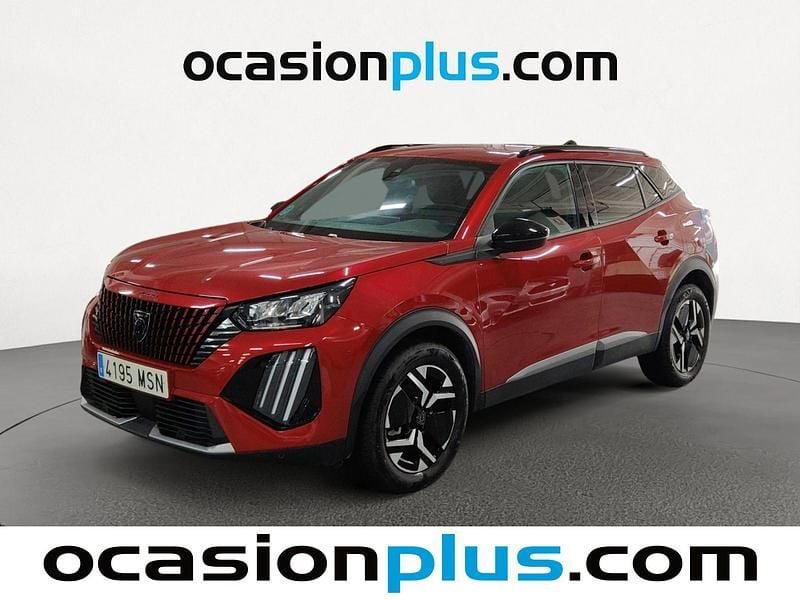 Rojo Usado 2024 Peugeot 2008 Allure SUV | 16.628 € (Precio justo) - Imagen 1/4