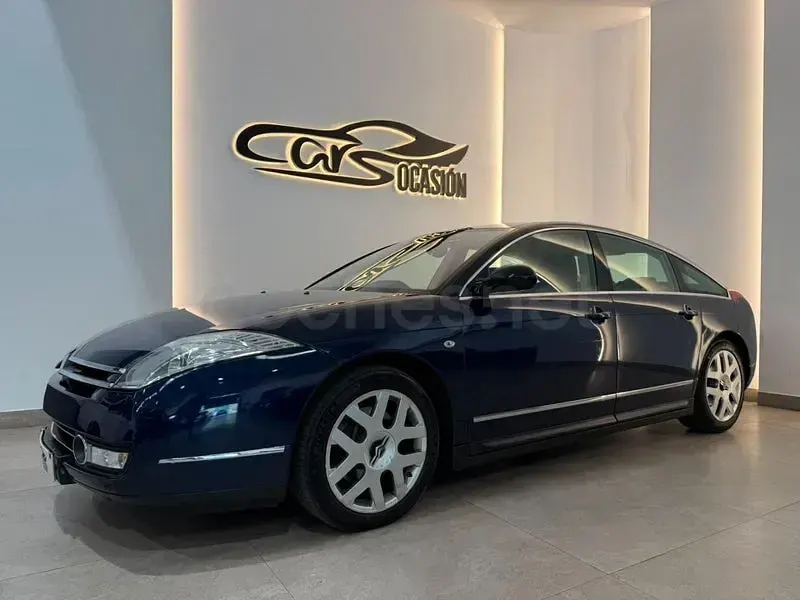 Usado Citroën C6 Exclusive 208 CV (152 kW) 2007 Azul Berlina