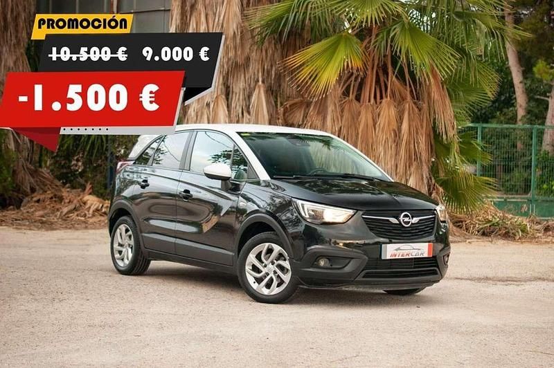 Negro Usado 2019 Opel Crossland X Edition SUV | 9000 € (Buen precio) - Imagen 1/4