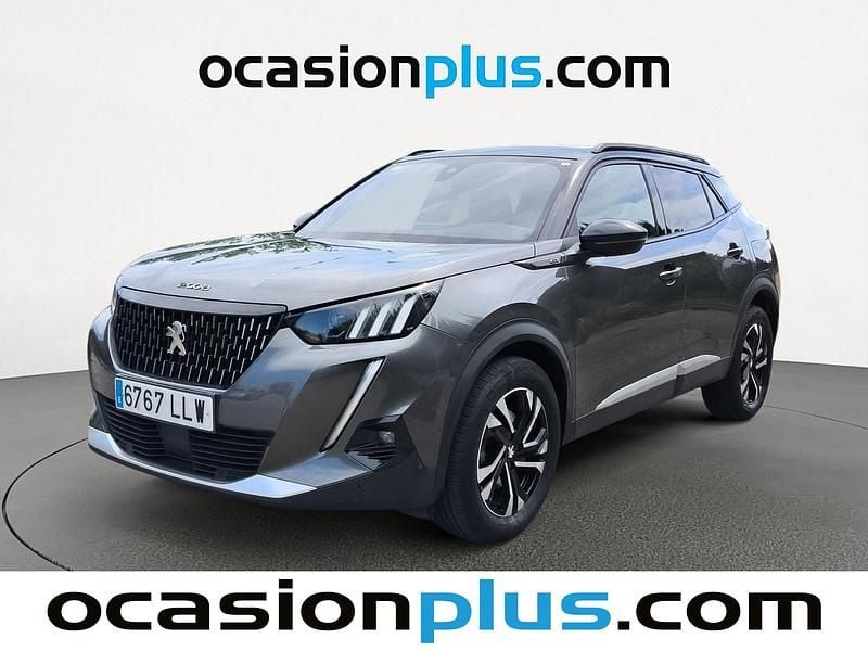 Gris Usado 2020 Peugeot 2008 GT SUV | 16.355 € (Precio justo) - Imagen 1/4