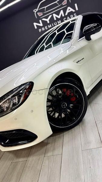 Usado Mercedes C63S AMG AMG 510 CV (375 kW) 2018 Blanco Descapotable