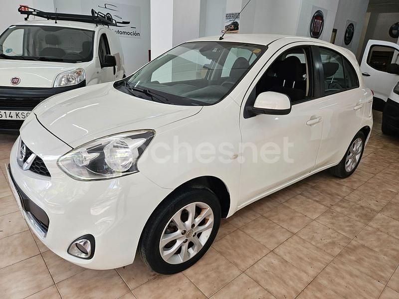Blanco Usado 2015 Nissan Micra Acenta Utilitario | 6499 € (Precio justo) - Imagen 1/2