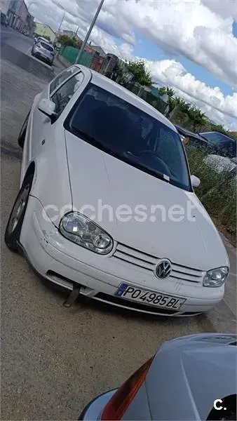 Usado VW Golf III Highline 100 CV (73 kW) 1999 Blanco Berlina
