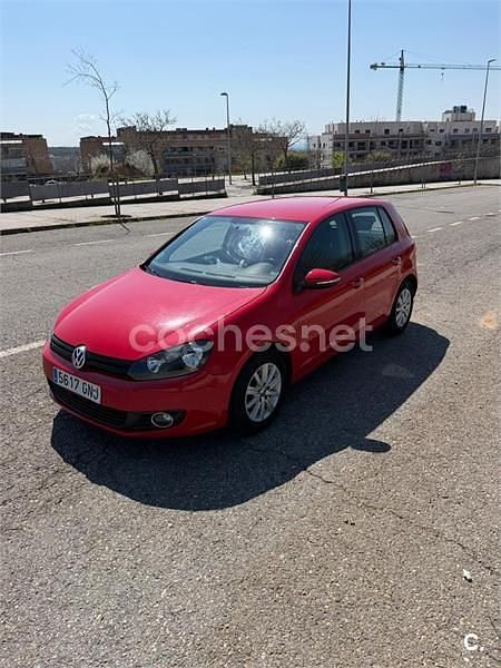 Usado VW Golf VI Sport 122 CV (89 kW) 2010 Rojo Utilitario