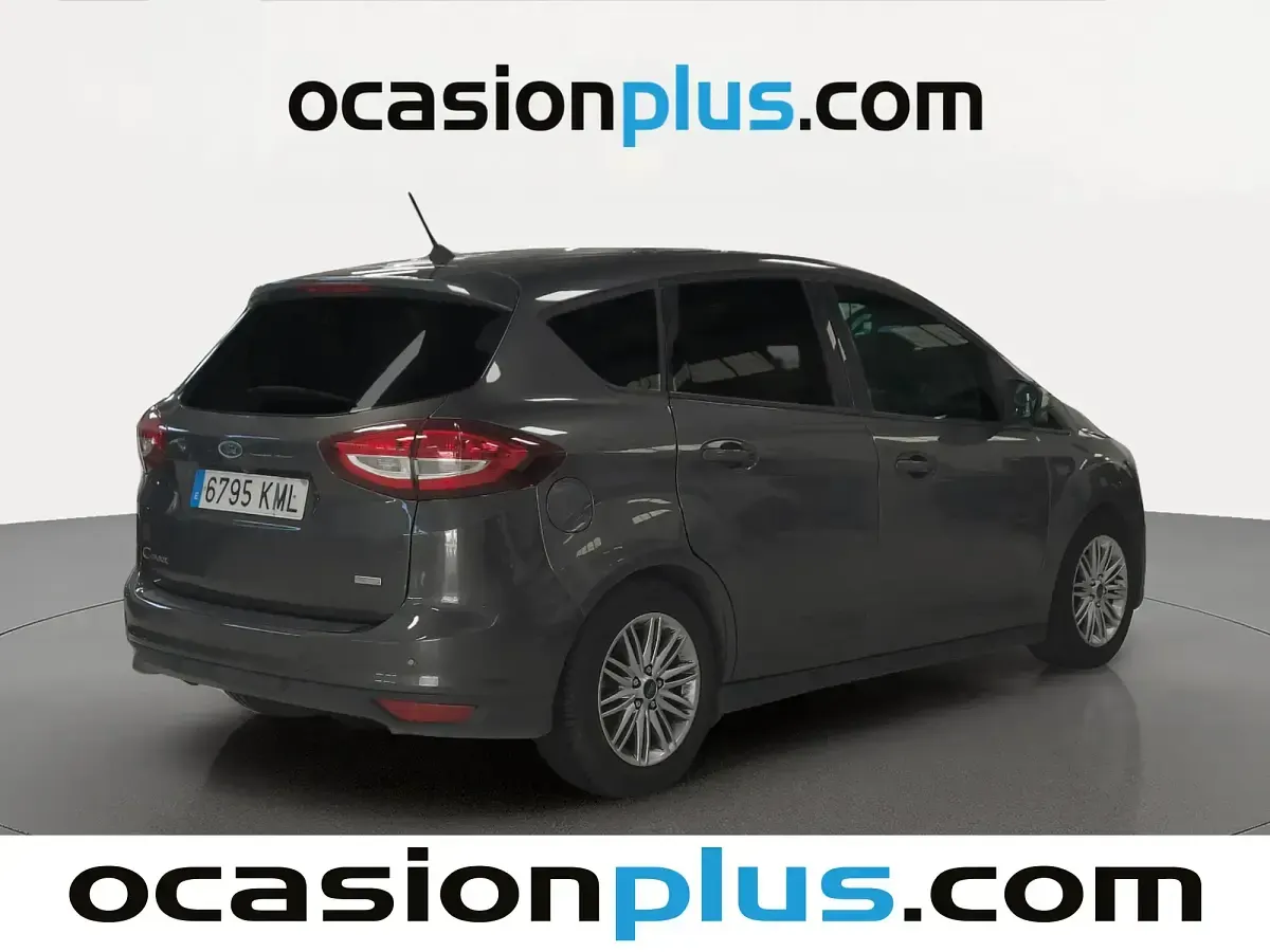 Usado Ford C-MAX Titanium 125 CV (91 kW) 2018 Gris Monovolumen