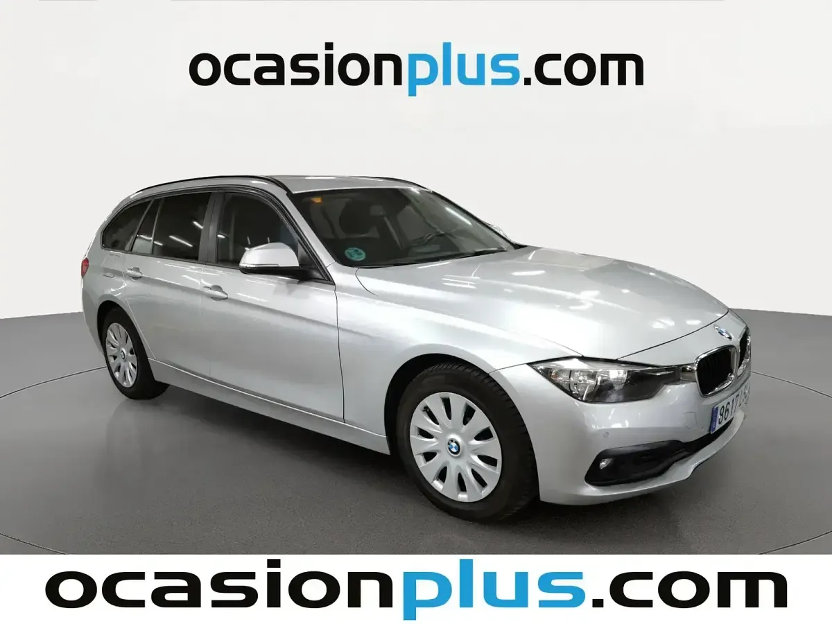 Usado BMW 318 150 CV (110 kW) 2017 Gris Familiar