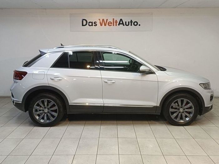Usado VW T-Roc Sportline 190 CV (139 kW) 2018 Gris plata SUV