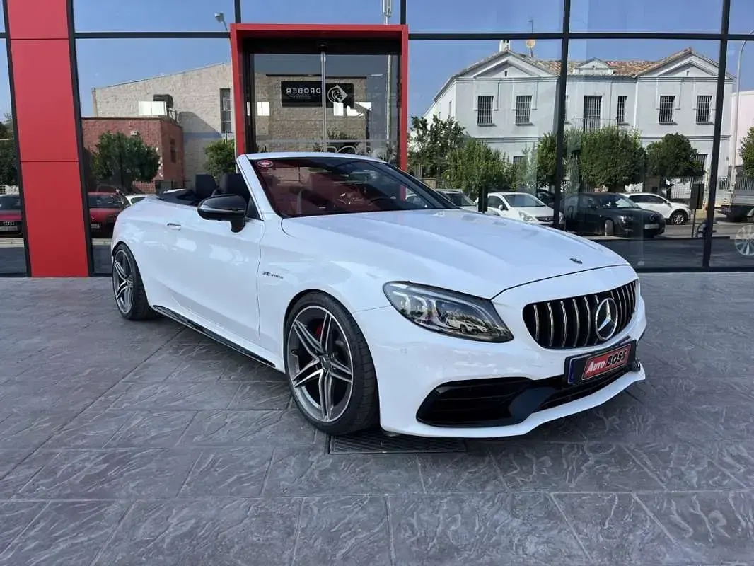 Usado Mercedes C63 AMG AMG 510 CV (375 kW) 2023 Blanco Descapotable