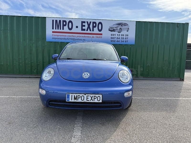 Usado VW New Beetle 102 CV (75 kW) 2001 Azul Utilitario