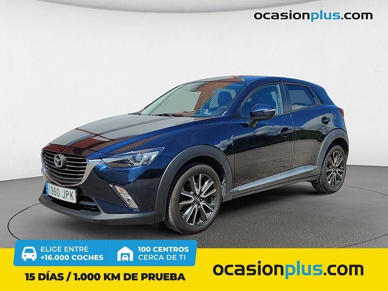 Azul Usado 2016 Mazda CX-3 Luxury SUV | 12.290 € (Buen precio) - Imagen 1/4