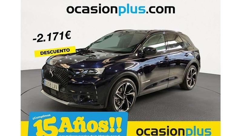 Azul Usado 2021 DS Automobiles DS7 Crossback SUV | 21.719 € (Buen precio) - Imagen 1/4