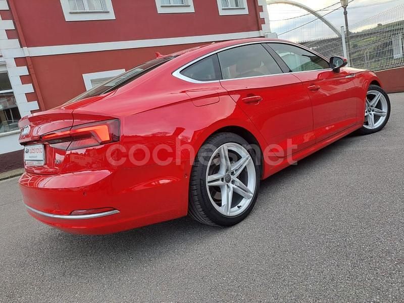 Usado Audi A5 Sportback Sport 150 CV (110 kW) 2019 Rojo Utilitario