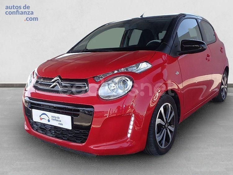 Rojo Usado 2018 Citroën C1 Feel Utilitario | 8900 € (Precio justo) - Imagen 1/4