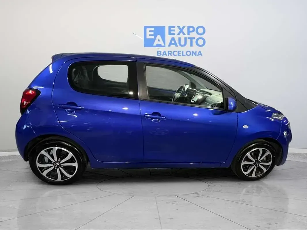 Usado Citroën C1 72 CV (52 kW) 2018 Azul Utilitario