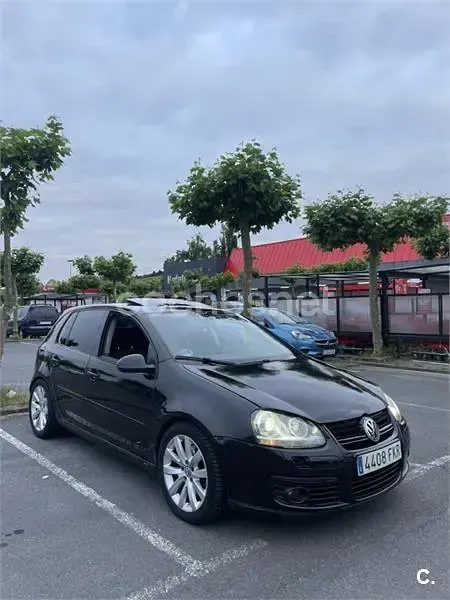 Usado VW Golf V GT 170 CV (125 kW) 2007 Negro Berlina