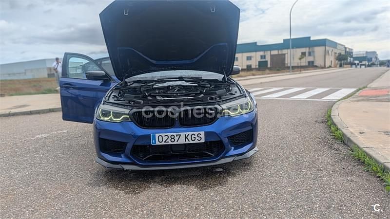 Usado BMW M5 560 CV (411 kW) 2018 Azul Berlina
