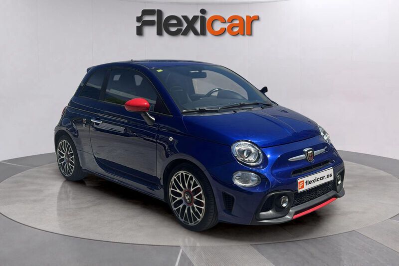 Azul Usado 2016 Abarth 595 Utilitario | 13.490 € - Imagen 1/4